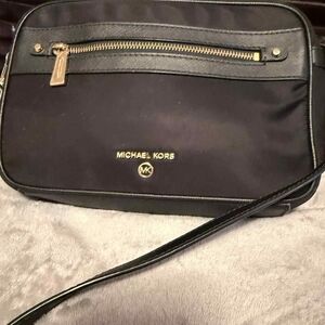 Michael Kors Black Interior with Gold Zipper